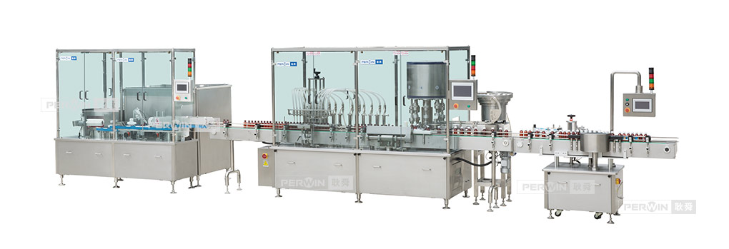 Oral liquid preparation filling production line equipment series